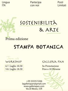 Workshop "Sostenibilità & Arte"