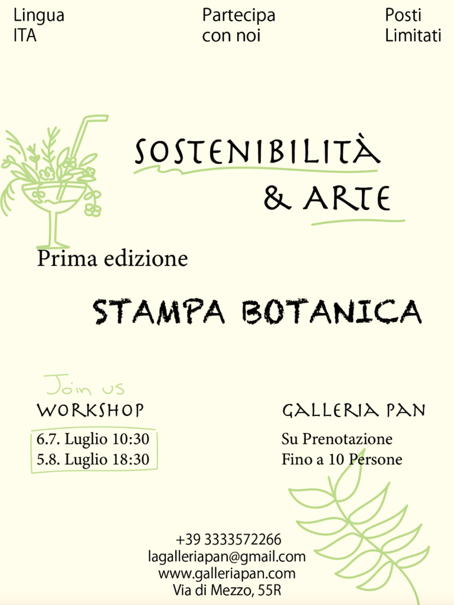 Workshop "Sostenibilità & Arte"