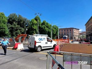 Tramvia, parziali interruzioni della linea 1 e bus sostitutivi per i lavori di collegamento con il nuovo tratto