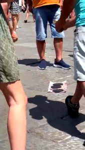 Gioco delle tre campanelle, ancora sanzioni: 1200 euro di multe