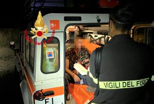 Escursionista si perde nella notte: rintracciato dai vigili del fuoco