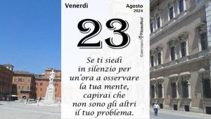 Almanacco | Venerdì 23 agosto: accadde oggi, compleanni, santo e proverbio del giorno