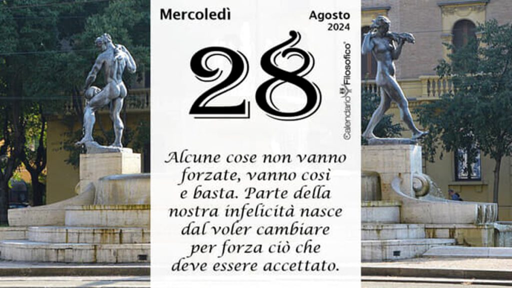 Almanacco | Mercoledì 28 agosto: accadde oggi, compleanni, santo e proverbio del giorno