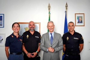 Sicurezza: agenti spagnoli e fiorentini insieme per le vie del centro