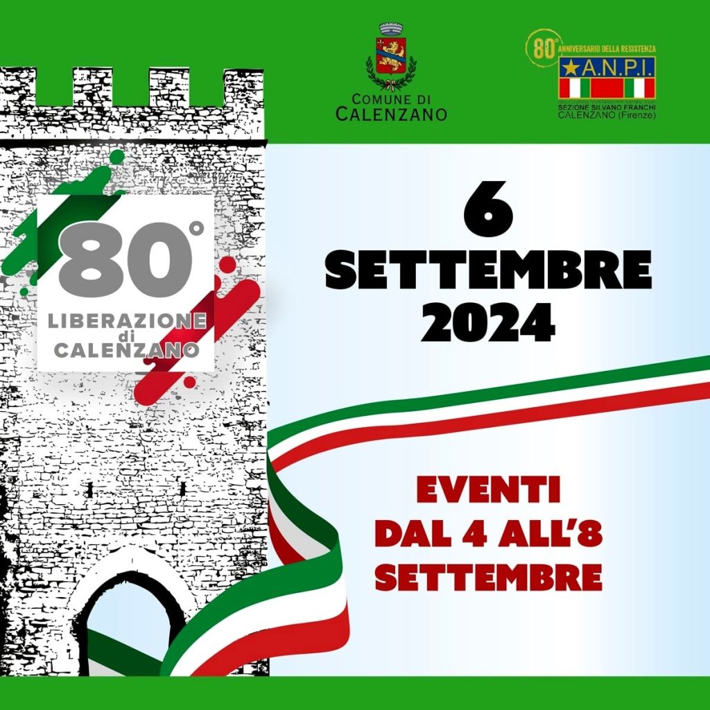 Festa della Liberazione di Calenzano: concerti, presentazioni e tante iniziative per l'80° anniversario