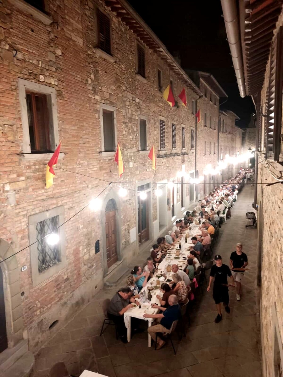 Barberino Val d'Elsa, 30esima edizione per la cena Porta a Porta