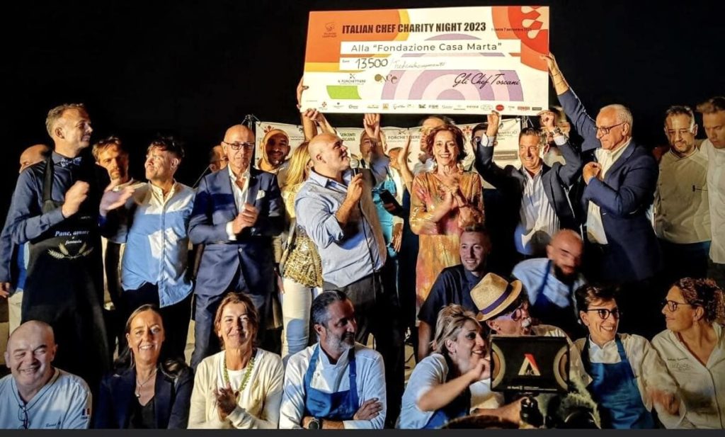Pioggia di stelle per la Italian Chef Charity Night 2024