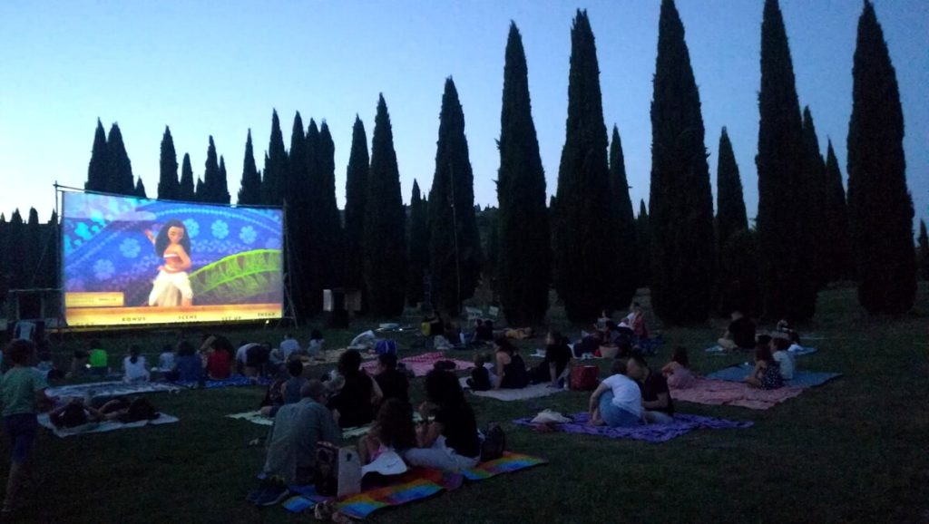 Ferragosto, cinema e picnic al Parco d'Arte Pazzagli