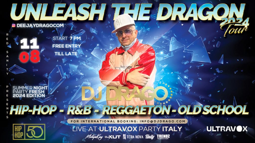 Dj Drago live all'Ultravox Firenze