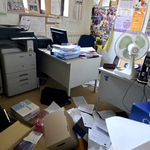 Ancora una razzia in palestra: distrutta anche la centralina d’allarme / FOTO