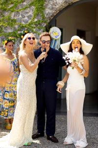 Fiorentina protagonista al matrimonio hollywoodiano di Ed Westwick e Amy Jackson: "Uno degli eventi più belli della mia vita"