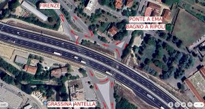 Variante di Grassina, c'è la data di via per la 'rotatoria' di Ponte a Niccheri