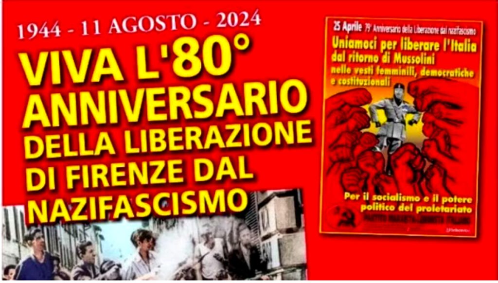Il Pmli: “Palazzo Vecchio censura i nostri manifesti sulla Liberazione”
