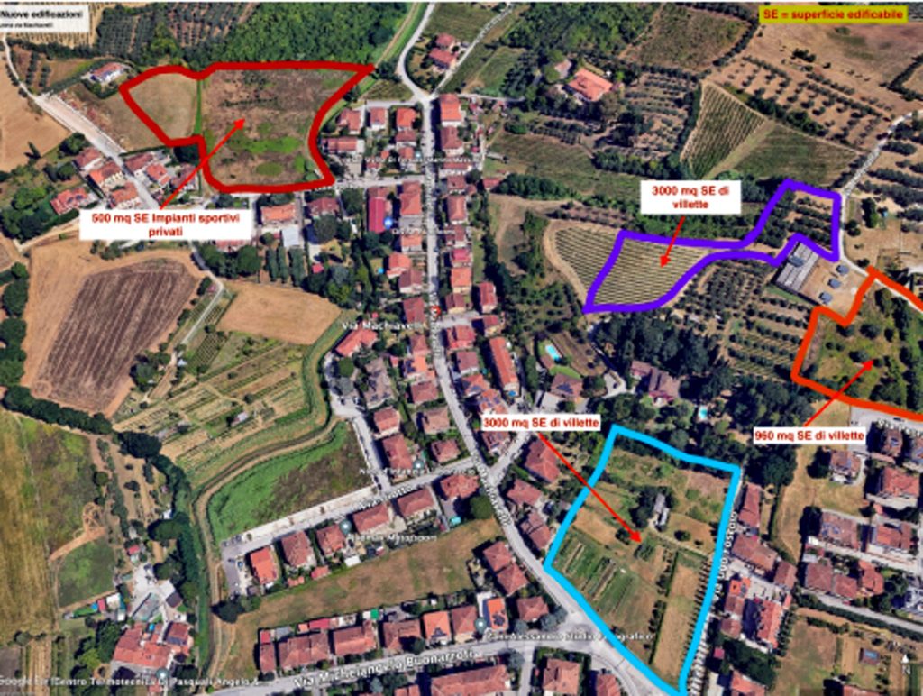 Vinci, residenti contro i progetti di urbanizzazione del Comune: “Stop al consumo di suolo”