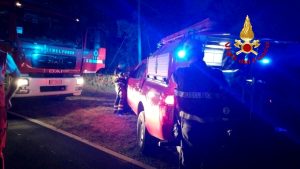 Si perde durante la camminata, recuperato dai vigili del fuoco