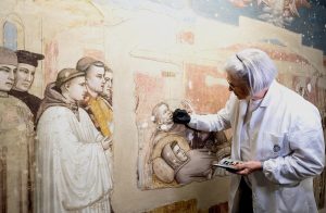 Cappella Bardi, svelati i tempi del restauro degli affreschi di Giotto