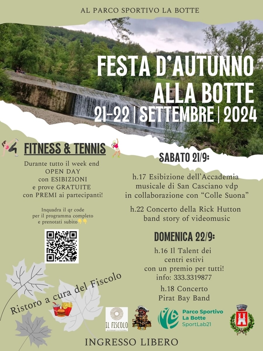 Festa d’autunno al parco sportivo La Botte