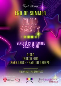 Festa di fine estate: fluo parti