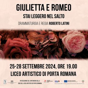 "Giulietta e Romeo. Stai leggero nel salto" al liceo artistico di Porta Romana