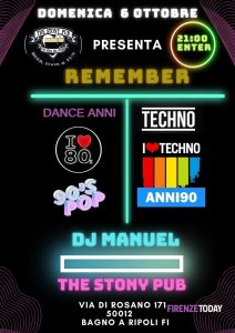 Remember anni 80/90 dance techno