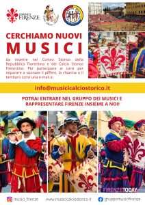 Scuola dei Musici del Calcio Storico Fiorentino: cercasi nuove leve