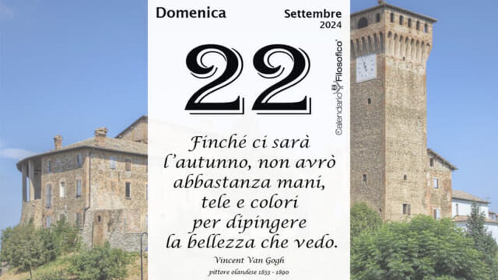 Almanacco | Domenica 22 settembre: accadde oggi, compleanni, santo e proverbio del giorno