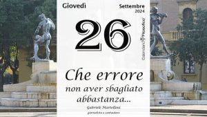 Almanacco | Giovedì 26 settembre: accadde oggi, compleanni, santo e proverbio del giorno