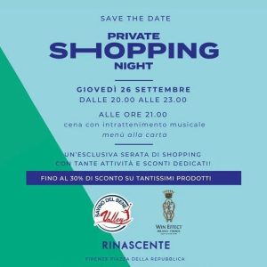 Shopping night alla Rinascente