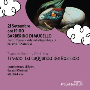 "La leggenda del basilisco", spettacolo dei Pupi di Stac al Teatro Corsini