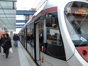 Interruzione per la tramvia in orario serale