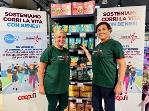 Unicoop Firenze sostiene Corri La Vita  