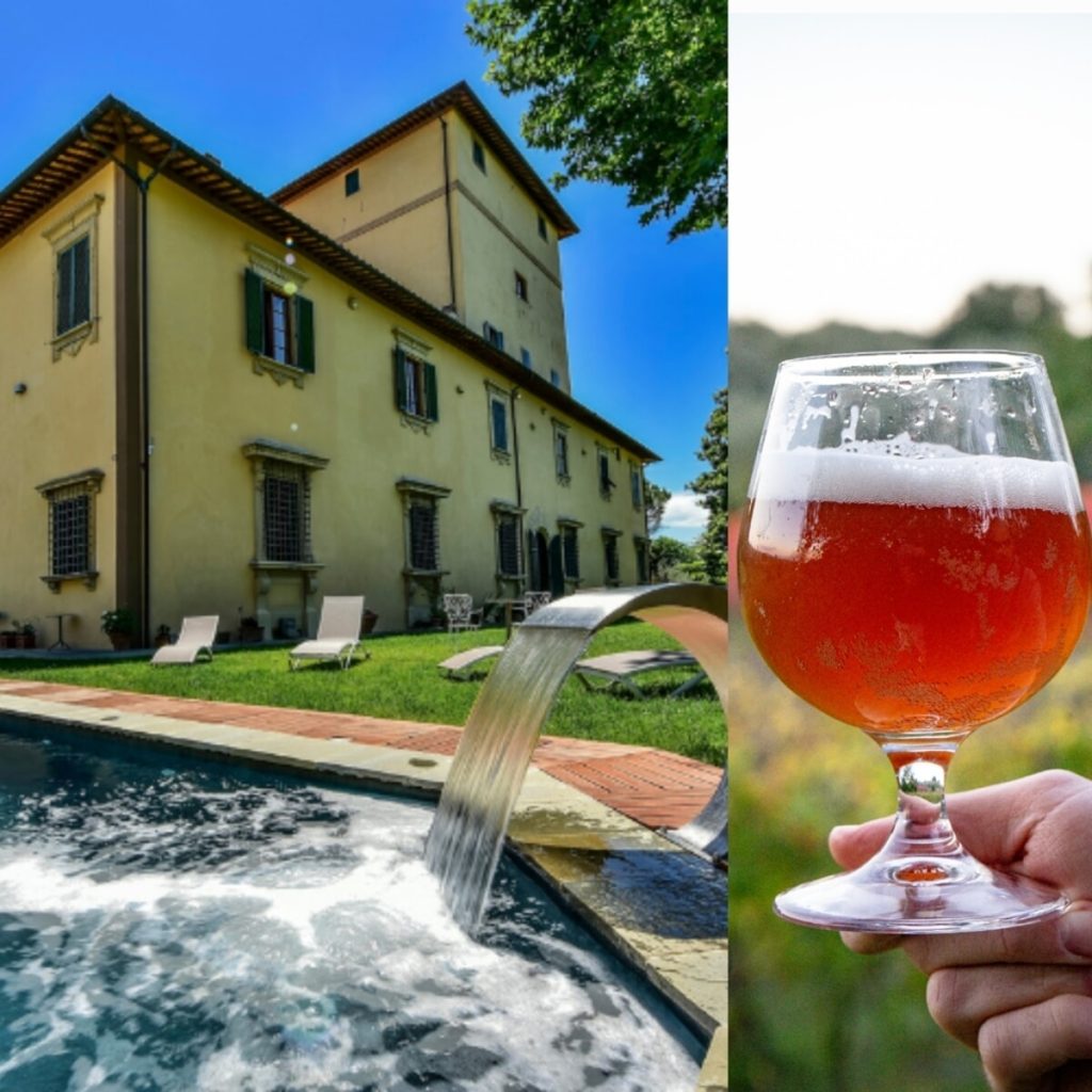 Visita a Villa Strozzi Machiavelli con degustazione di birra artigianale