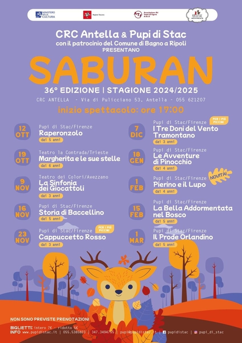 "Saburan", rassegna teatrale per bambini
