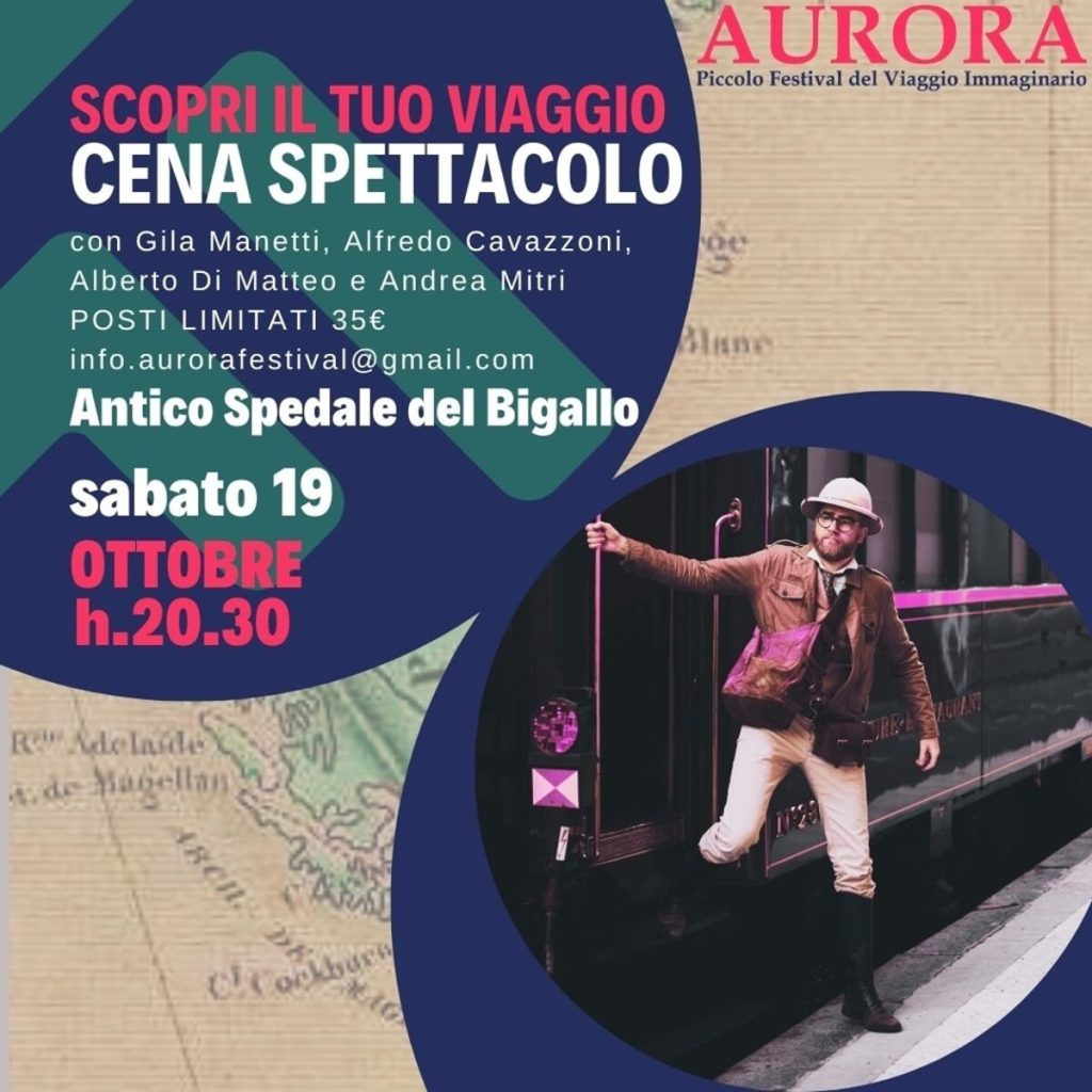 Cena-spettacolo scopri il tuo viaggio