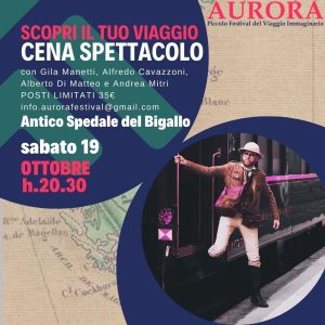 Cena-spettacolo scopri il tuo viaggio