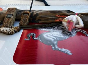 A caccia con un registratore per attirare i tordi: denunciato e multato