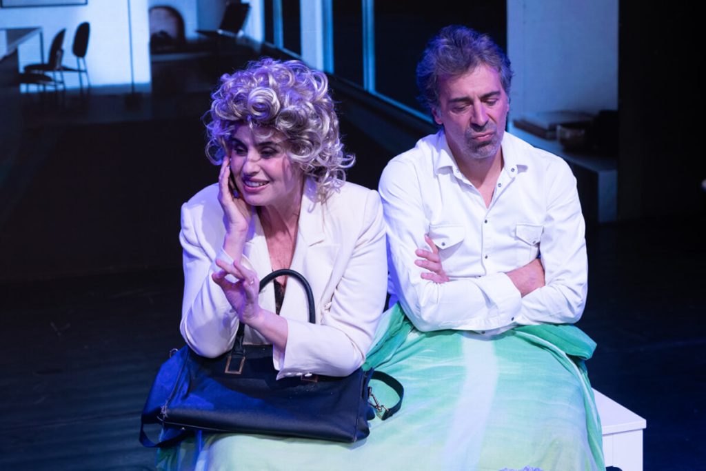 Francesca Nunzi e Danilo De Santis in "La strana cotta"