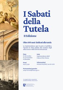 Torna la seconda edizione de “I Sabati della Tutela”: cinque sabati per scoprire oltre 100  anni di storia della Soprintendenza