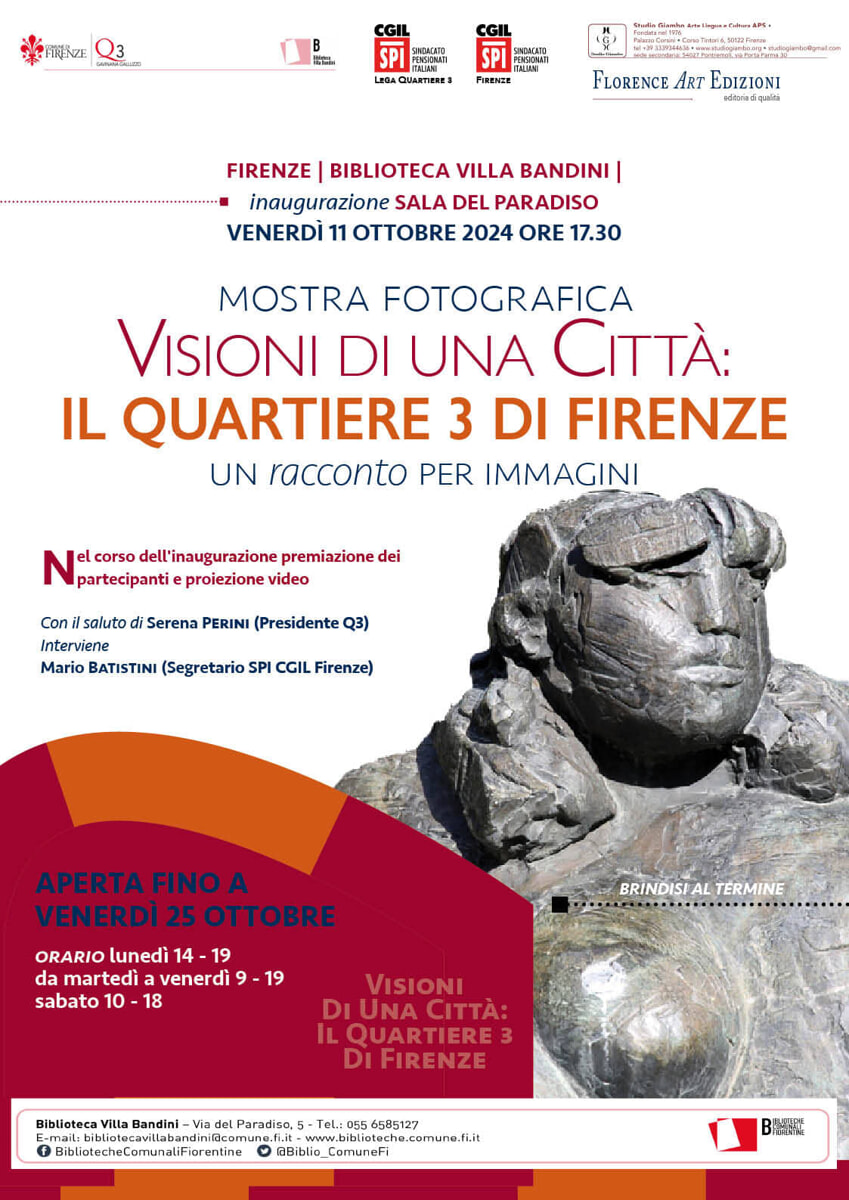 “Visioni di una città: il Quartiere 3 di Firenze. Un racconto per immagini”
