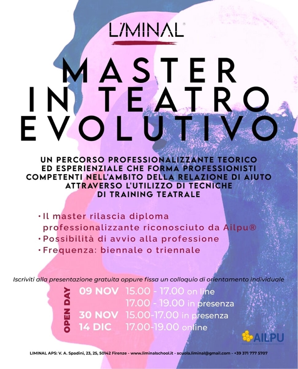 Master in teatro evolutivo
