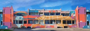 Nuovo murales "gigante" alla scuola Sauro-Papini del Galuzzo