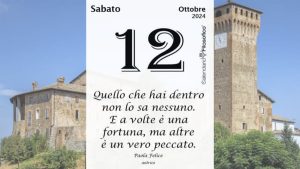 Almanacco | Sabato 12 ottobre: accadde oggi, compleanni, santo e proverbio del giorno