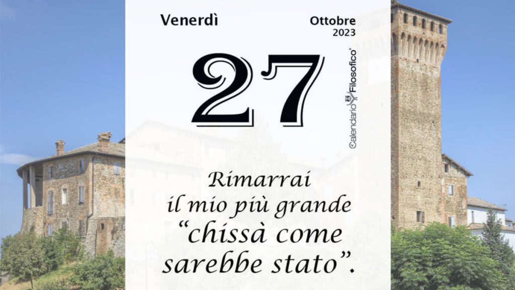 Almanacco | Domenica 27 ottobre: accadde oggi, compleanni, santo e proverbio del giorno