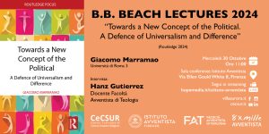 Presentazione del libro "Towards a new concept of the political. A defence of universalism and difference"