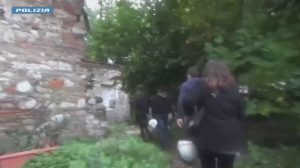 Sgomberato immobile in viale Galilei: due denunce / VIDEO