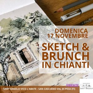 Sketch & Brunch in Chianti