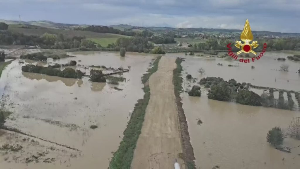 Vasti allagamenti a Castelfiorentino / VIDEO