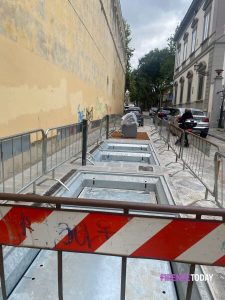 Tutto in ritardo: cantieri pubblici a singhiozzo in Via Ghibellina