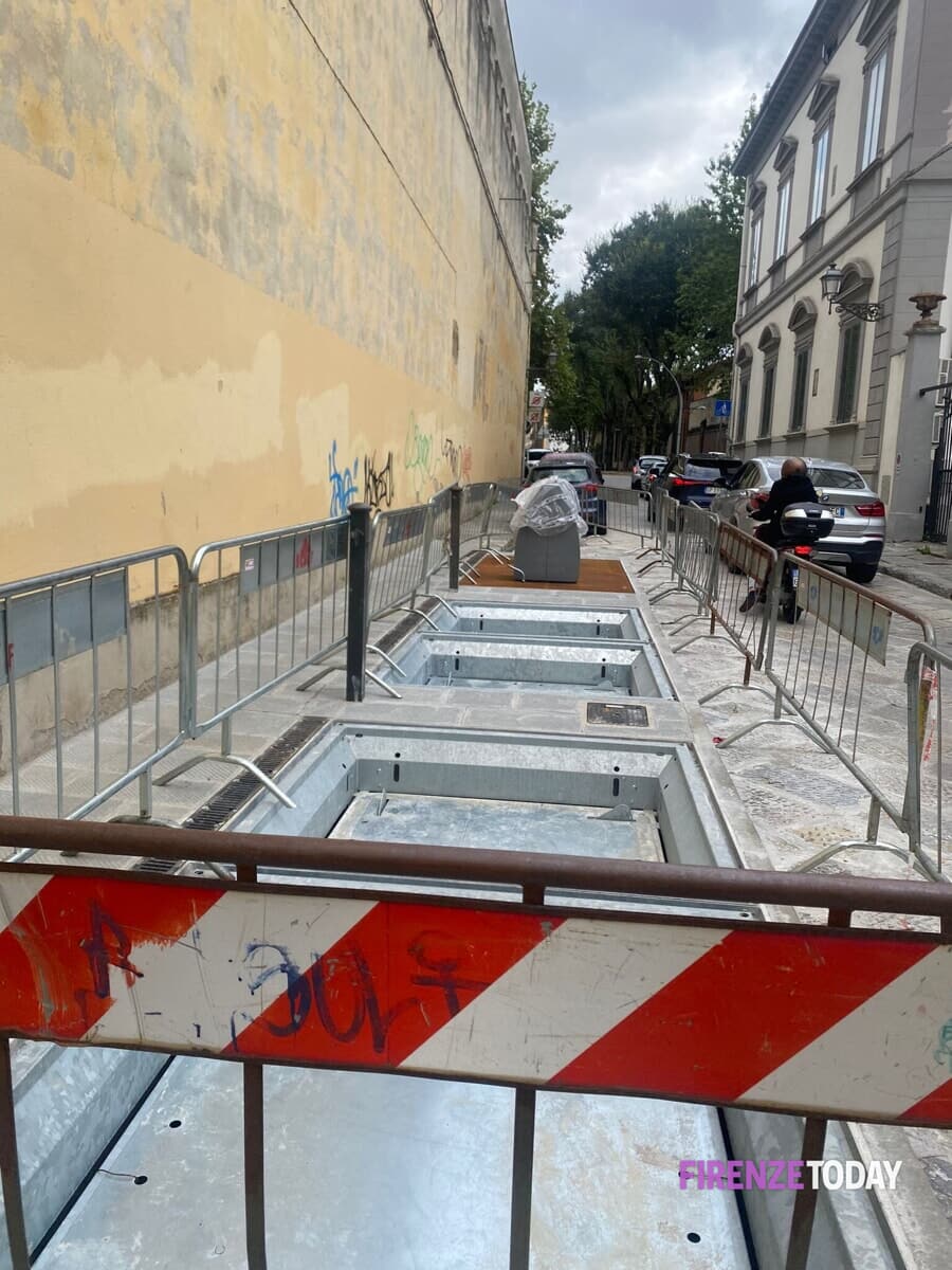 Tutto in ritardo: cantieri pubblici a singhiozzo in Via Ghibellina