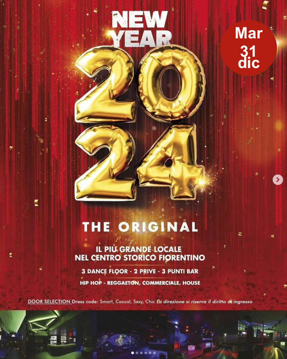 Capodanno 2025 al Babylon Firenze